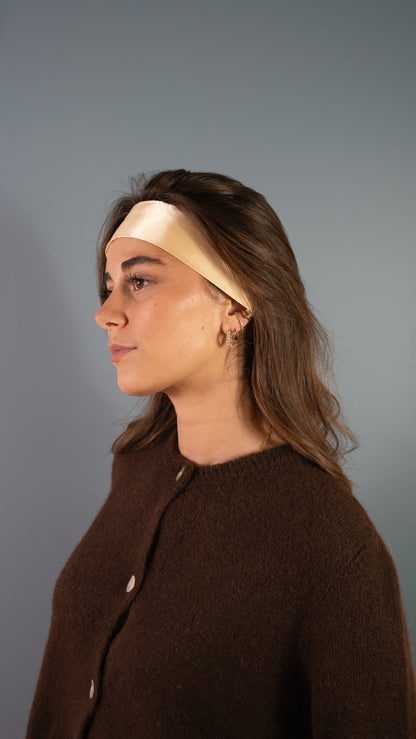 Bandeau Satine doré