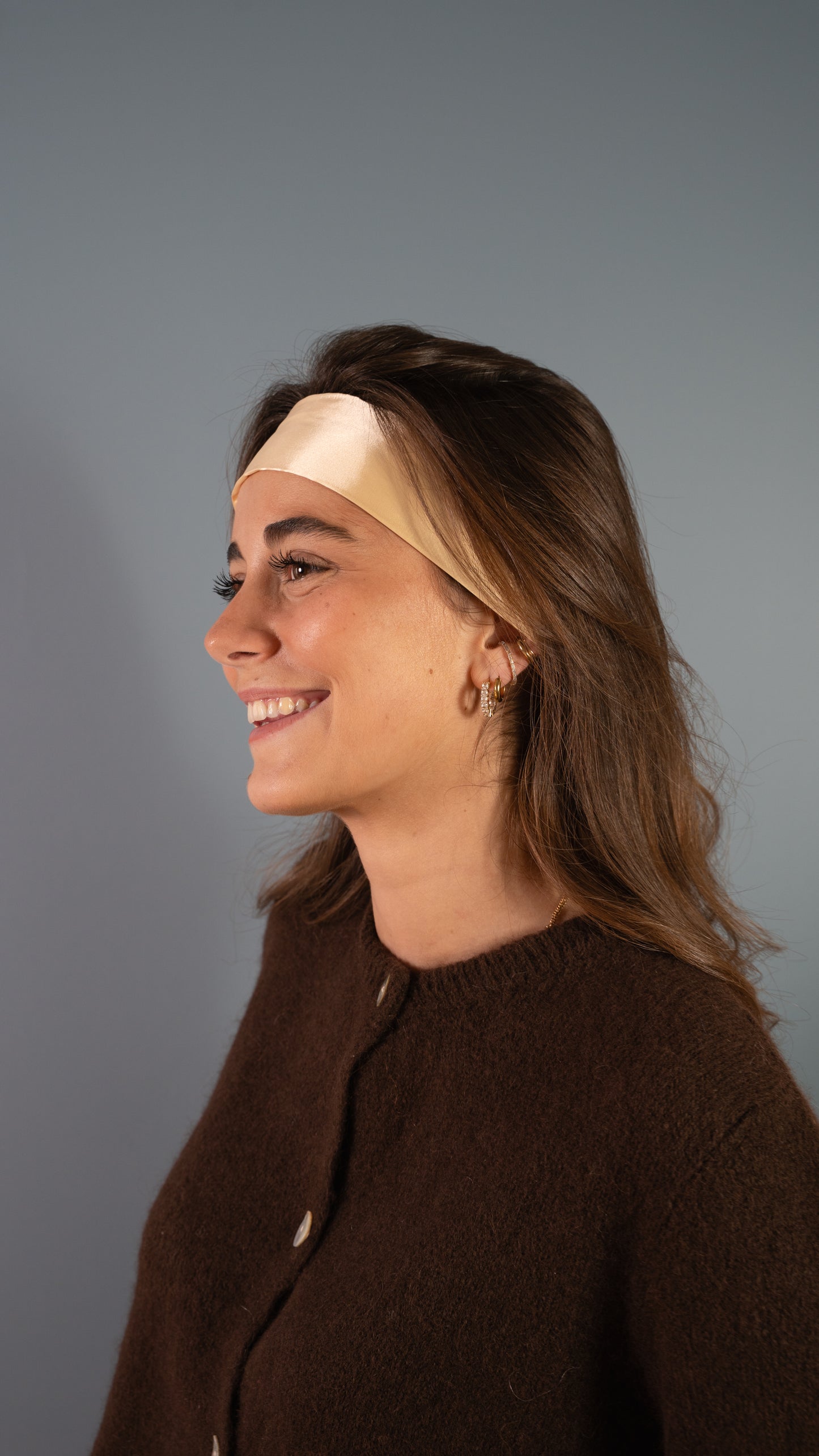 Bandeau Satine doré